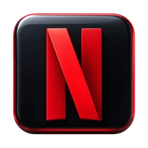 Netflix — 3D product illustration