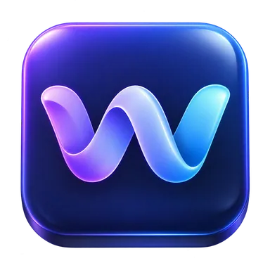 Wispr Flow — 3D product illustration